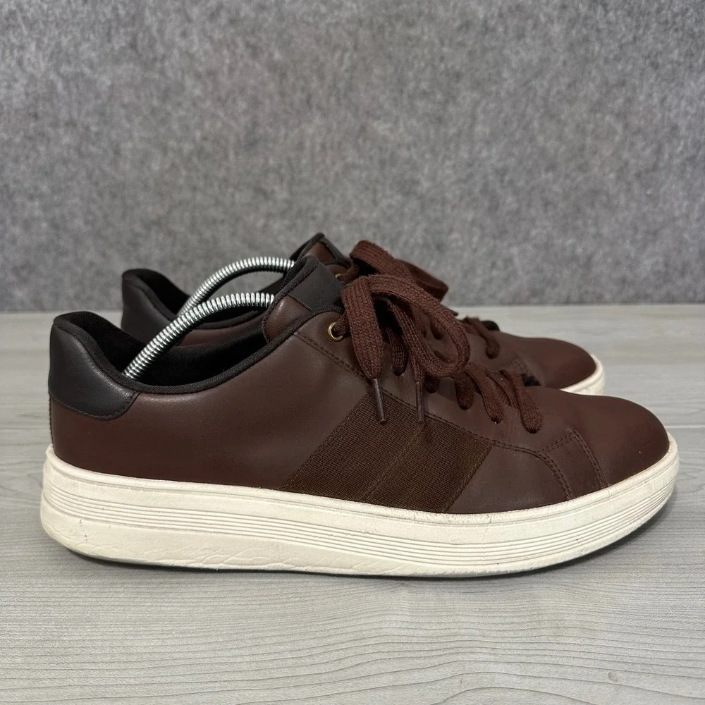 Cole Haan Grand Crosscourt Premier Mens Size 11 Brown Leather Sneakers‎ C35831